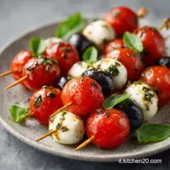 Antipasti Freddi: Spiedini in 15 Minuti