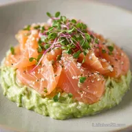 Antipasto Salmone e Avocado per 4 Persone