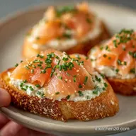 Antipasto Veloce al Formaggio Spalmabile e Salmone