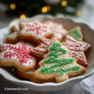 Biscotti di Natale Facili: Ricetta per 45 Frollini