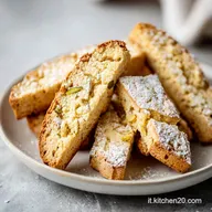Biscotti Morbidi al Limone per 21 Porzioni