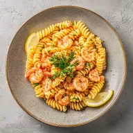 Calamarata Gamberi e Limone per 4 Persone