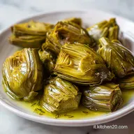 Carciofini Sott'olio Fatti in Casa per 4 Porzioni