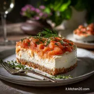 Cheesecake Al Salmone Ricetta Facile: L'Antipasto Estivo Perfetto