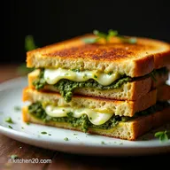 Grilled Cheese al Pesto Il Sandwich Grigliato Facile e Gourmet