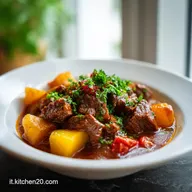 Gulash di Carne Ungherese per 4 Servizi
