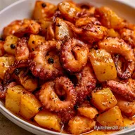 Insalata Di Polpo con Patate a Pasta Gialla