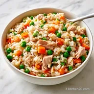 Insalata di Riso con Tonno e Piselli