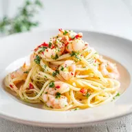 Linguine con Scampi: Ricetta per 4 Persone con Tecnica Risottata