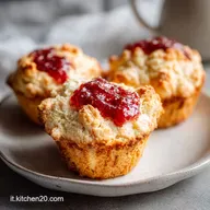 Muffin alla Marmellata Fatti in Casa per 12