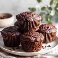 Muffin Vegani al Cioccolato: 12 Pezzi