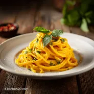 Pasta con Zafferano Cremosa e Vellutata