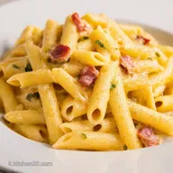 Pasta Philadelphia Ricette Cremosa con Pancetta e Zafferano