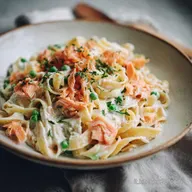 Pasta e Salmone Affumicato Veloce