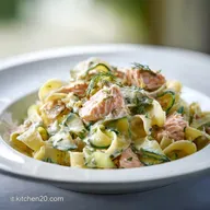 Pasta Zucchine e Salmone Setosa