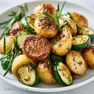 Patate e Zucchine Croccanti al Forno