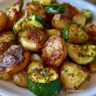 Patate E Zucchine Al Forno Per 4 Persone