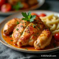 Petto di Pollo Farcito al Forno Ricetta Facile e Saporita