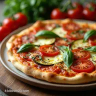 Pizza di Zucchine Capricciosa La Ricetta Estiva Senza Impasto