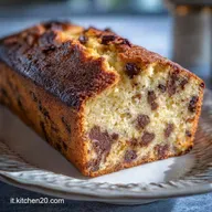 Plumcake con Gocce di Cioccolato Pronto in 30 Min