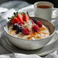 Porridge Proteico Alla Vaniglia Poche Calorie: Colazione Sana!