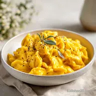Ricetta Pasta con Zucca Cremosa per 4 Persone in 40 Minuti