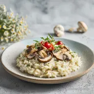 Risotto ai Funghi per 4 Persone: Ricetta Cremosa in 40 Minuti