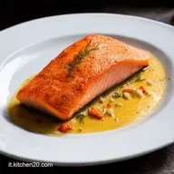 Salmone al Forno alla Mediterranea Profumo di Casa