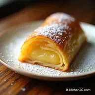 Strudel di Mele con Pasta Sfoglia Pronta Facile e Veloce