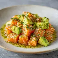Tartare di Salmone e Avocado Fresca: Gusto Mediterraneo