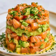 Tartare di Salmone e Avocado al Lime