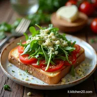 Toast Cime di Rapa e Pecorino Ricetta Rustica e Croccante
