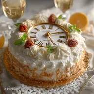 Torta di Capodanno - Ricetta con Crema Setosa