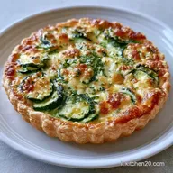 Torta Salata Zucchine con Provola
