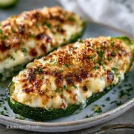 Zucchine Ripiene Al Forno Vegetariane per 6