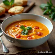 Zuppa di Fave Decorticate in Pentola a Pressione Ricetta Veloce