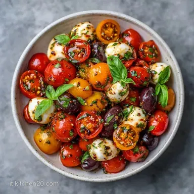 Mozzarelline E Pomodorini In 10 Minuti Scheda ricetta