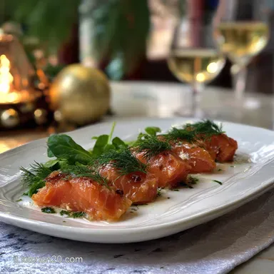 Antipasto di Natale al Salmone: Ready in 30 Minutes Scheda ricetta