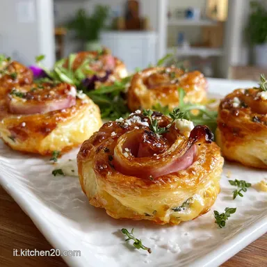 Antipasto con pasta sfoglia e prosciutto: Ready in 30 Min Scheda ricetta