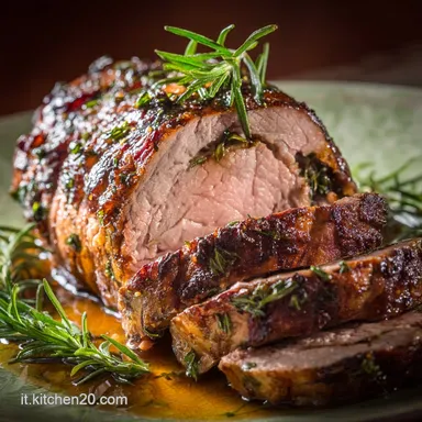 Men&ugrave; Natalizio: Arrosto di Vitello Ripieno succulento e perfetto Scheda ricetta