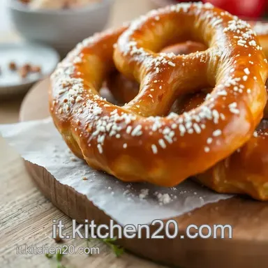 Brezel Bavaresi: La Ricetta Autentica e Croccante Scheda ricetta