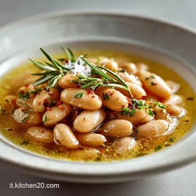 Fagioli cannellini cremosi alle erbe: La ricetta toscana Scheda ricetta