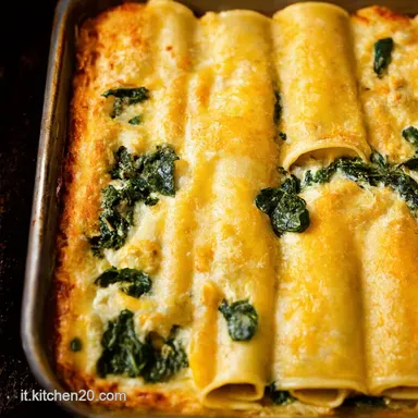 Cannelloni Ricotta e Spinaci La Ricetta della Nonna Scheda ricetta