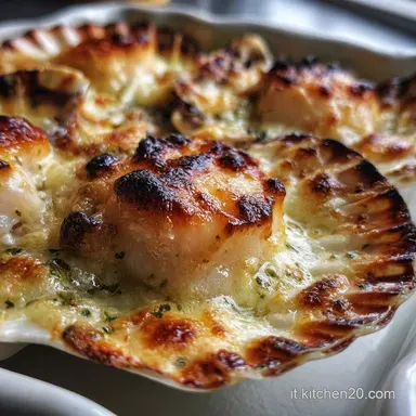 Capesante Gratinate Al Forno: Croccanti e Vellutate Scheda ricetta