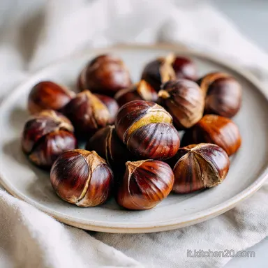 Castagne al Forno: Guida alla Cottura per 4 Persone Scheda ricetta