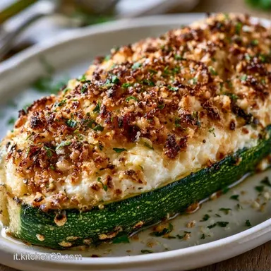 Cena Con Zucchine con Ricotta per 4 Scheda ricetta