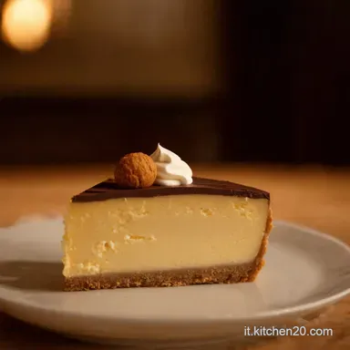 Cheesecake Amaretti e Cioccolato Bianco Un Sogno Scheda ricetta