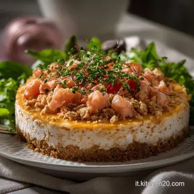 Cheesecake Al Salmone Ricetta Facile: L'Antipasto Estivo Perfetto Scheda ricetta