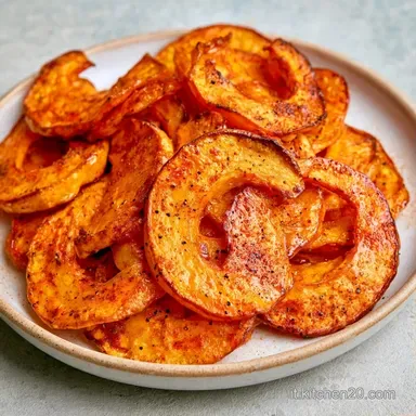 Chips di Zucca in Friggitrice ad Aria Scheda ricetta