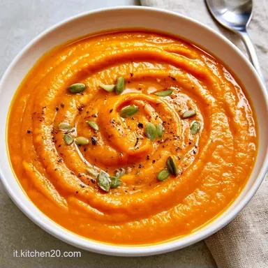 Crema di Zucca Speziata in 43 Minuti Scheda ricetta